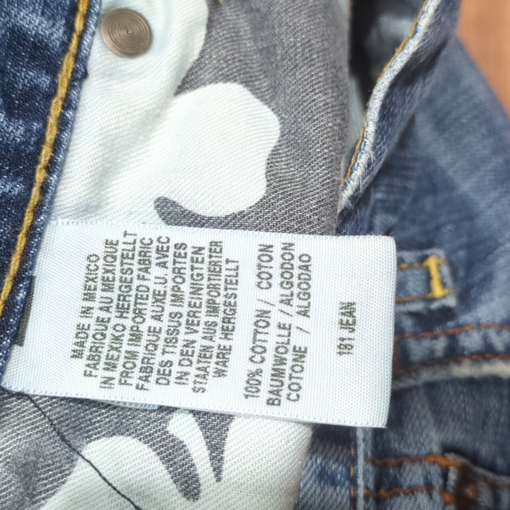 Lucky Brand By Gene Montesano Men's Classic Blue Straight Jeans Long Inseam - Picture 7 of 7